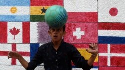 ཁཱ་ཊར་ལ་༢༠༢༢ལོའི་འཛམ་གླིང་རྐང་སྤོ་ཡི་རྩེད་འགྲན་འགོ་བཙུགས་པ། 
