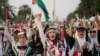 Enam Bulan Serangan Israel ke Gaza, Ratusan Warga Indonesia Pertegas Dukungan bagi Palestina