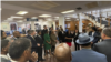 La vicepresidenta de Estados Unidos, Kamala Harris, se reúne en Tennessee con miembros de la bancada demócrata. [Foto: Twitter Kirsten Allen]