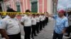 Nuevo allanamiento al Tribunal Supremo Electoral de Guatemala por parte de la Fiscalía, en Ciudad de Guatemala, el 29 de septiembre de 2023. 