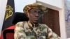 FILE - Major General Lucky Irabor, Nigeria's defense chief, speaks to media during an interview in Maiduguri, Nigeria, Feb. 15, 2017. 