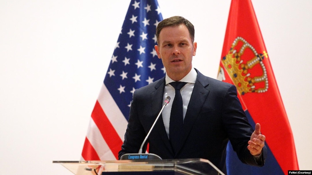 Ministar finansija Srbije Siniša Mali nakon potpisivanja ugovora četiri banke i DFC-a