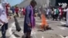 Yon Seremoni Vodou Pandan yon Manifestasyon kont PM Ariel Henry nan Potoprens