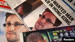 中英媒体上关于爱德华.斯诺登泄密案的报道