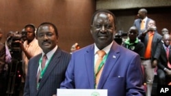 Le Premier ministre kenyan Raila Odinga