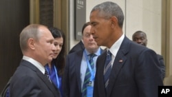  Vladimir Putin da Barack Obama 