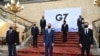 G-7 foreign ministers convene in London for the first face-to-face meeting in two years, May 4, 2021. (Stefan Rousseau/Pool via Reuters) 