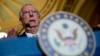 参议院多数党领袖肯塔基州的麦克康奈尔（Mitch McConnell）在华盛顿的国会山召开新闻发布会(2017年7月18日)