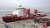中国雪龙号冲出被困浮冰成功自救