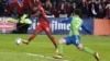 Un match de MLS opposant le Toronto FC aux Seattle Sounders.