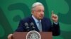 El presidente de México, Andrés Manuel López Obrador, habla durante una conferencia de prensa en la Secretaría de Seguridad y Protección Civil en la Ciudad de México, México, el 9 de marzo de 2023.