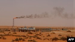 Fasilitas minyak milik Aramco di kota Khouris, sebelah timur Riyadh (foto: ilustrasi). 