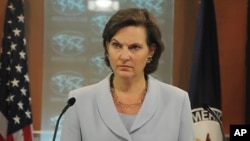 State Department spokeswoman Victoria Nuland.