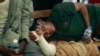 Residents who suffered burns in a fire caused when a vehicle loaded with gas exploded receive treatment at Mama Lucy Hospital in Nairobi, Kenya, on Feb. 2, 2024.