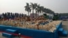 Ivory that was crushed in Guangdong Province in China on January 6, 2014. Photo courtesy of WildAid