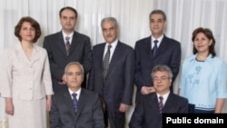 عکس از آرشیو - رهبران جامعه بهایی ایران که به اتهام «جاسوسی برای اسرائیل» هر یک به ۲۰ سال زندان محکوم شده‌ بودند.