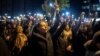 Građanski protest u Novom Sadu posle teške nesreće na železničkoj stanici i pogibiji 14 dece i ljudi (Foto: Reuters/Marko Đurica)