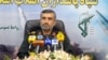 Jenderal Amirali Hajizadeh, komandan pasukan udara Garda Revolusi Iran memberikan konferensi pers di Teheran pada 2014. (Foto: AFP)