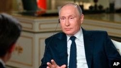 На фото: президент Росії Володимир Путін