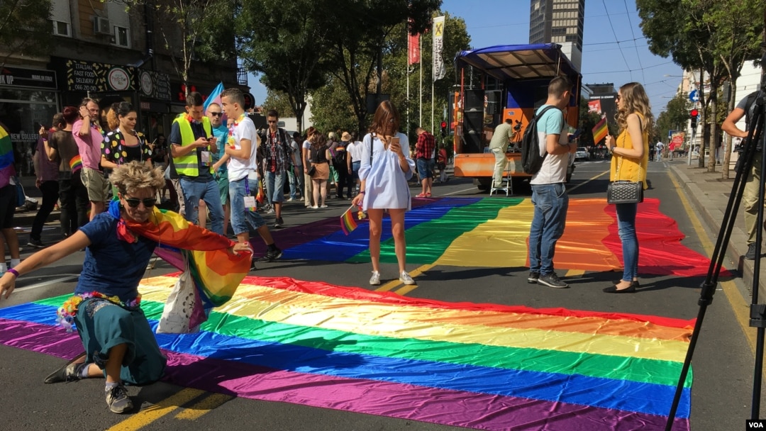 Arhiva - Parada ponosa u Beogradu, 16. septebra 2018.