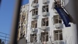 Больница, поврежденная в результате удара российского беспилотника по Одессе 19 февраля 2025 года.
