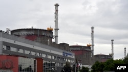 Bagian area dari PLTN Zaporizhzhia yang dikuasai oleh Rusia di selatan Ukraina, pada 14 Juni 2023. (Foto: AFP/Olga Maltseva)