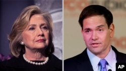El senador de origen cubano Marco Rubio es visto como el contrincante más fuerte para la demócrata Hillary Clinton.