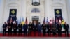 美国总统拜登2022年9月主办了一次太平洋岛国峰会。（美联社）