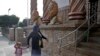 Worshipers enter a branch of La Luz del Mundo church on June 6, 2019, in LA. California's top prosecutor said he believes there are more victims of child sex abuse than those listed in charges against the leader of Mexico-based megachurch La Luz del Mundo and several followers. 