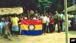 Apoiantes da FLEC, em Cabinda