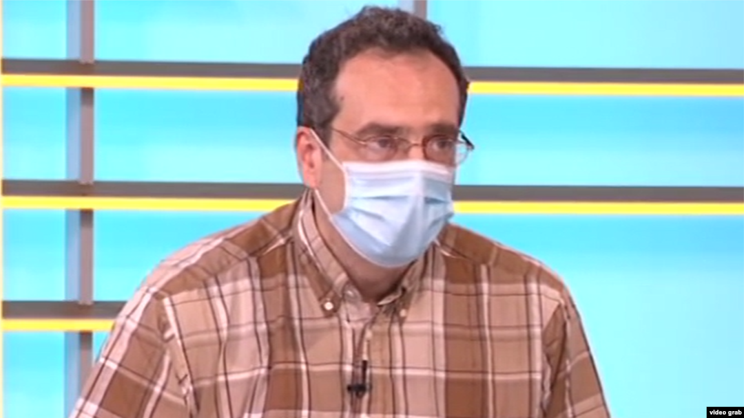 Arhiva - Imunolog Srđa Janković tokom gostovanja na TV Prva