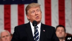Donald Trump fez seu primeiro discurso ao Congresso