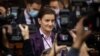 Mandatarka za sastav nove Vlade, Ana Brnabić, pred poslanicima podnosi ekspoze, u Skupštini Srbije, u Beogradu, 28. oktobra 2020. (Foto: Rojters, Marko Đurica).