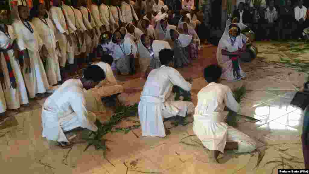 ብምኽንያት በዓል ቅዱስ ዮውሃንስ፣ ኣብ ንኡስ ዞባ ሰረጀቓ ኣብ ታሪኻዊ ኣዳራሽ "ሓፋሽ ዛግር" ዝቐረበ ባህላዊ ምርኢት