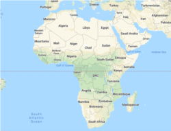 Ramani ya Africa