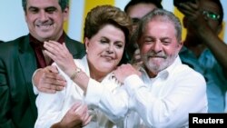 Dilma Rousseff e Lula da Silva, em 2014