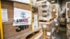 Des colis envoyés par USAID, en Oregon, le 10 avril 2020. (Photo / US Department of Defense / AFP) 
