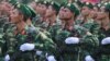Các binh sỹ tham gia diễn binh nhân kỷ niệm 40 năm ngày 30/4 hồi năm 2015