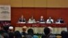 Dari kiri: Dubes AS Robert Blake, Dubes Perancis Corrine Breuze, Dubes Rusia Mikhail Galuzin, Kepala BNPT Saud Usman Nasution, dan Heru P. Yudha (FPCI), dalam seminar "Evolving Multilateral Coalition Against ISIS" di Jakarta, Selasa 8/12 (courtesy: FPCI).