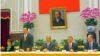 台湾亲民党主席宋楚瑜召开记者会介绍出席APEC成果(美国之音张永泰拍摄)