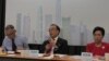 中华亚太精英交流协会举办香港观察的座谈会（美国之音张永泰拍摄）