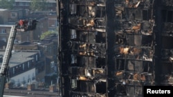 Tháp Grenfell London có 120 căn hộ và có 600 cư dân