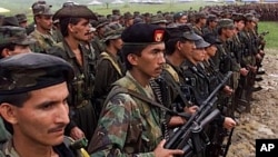 Revolutionary Armed Forces of Colombia (FARC) rebels (2000 file photo)