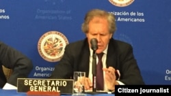 El Secretario General de la OEA Luis Almagro hará una pausa en su viaje a México para visitar la zona fronteriza de Cúcuta.