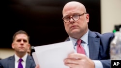 Vršilac dužnosti sekretara za pravosuđe Matthew Whitaker tokom pretresa na Capitol Hillu (Foto: AP/Andrew Harnik)