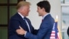 Tổng tống Trump và Thủ tướng Trudeau tại Nhà Trắng năm 2019.