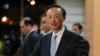 FILE - Yang Jiechi, politburo member of the Communist Party of China, speaks to Chinese media Feb. 28, 2020.