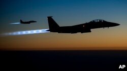 美国F-15E攻击鹰式战斗轰炸机