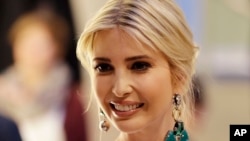 Ivanka Trump, daughter and adviser of U.S. President Donald Trump, arrives for a dinner after she participated in the W20 Summit in Berlin, April 25, 2017.
