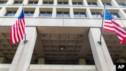 Vista del edificio J. Edgar Hoover. sede del Buró Federal de Investigaciones (FBI) de Estados Unidos, en una imagen tomada el 9 de junio de 2023, en Washington.